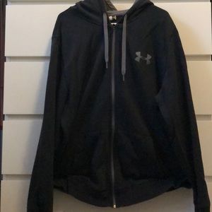 Under Armour black zip up hoodie